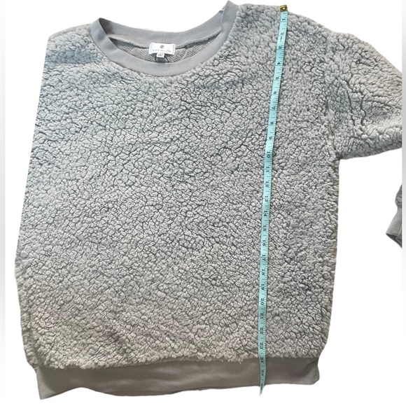Socialite NWOT High Pile Fleece Sweatshirt Size Large - Picture 5 of 9